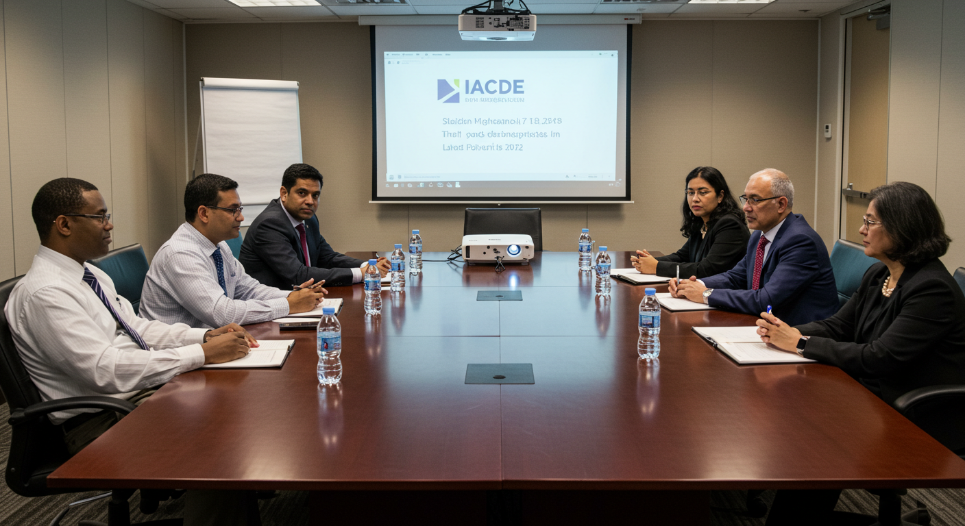 Accreditation process illustration